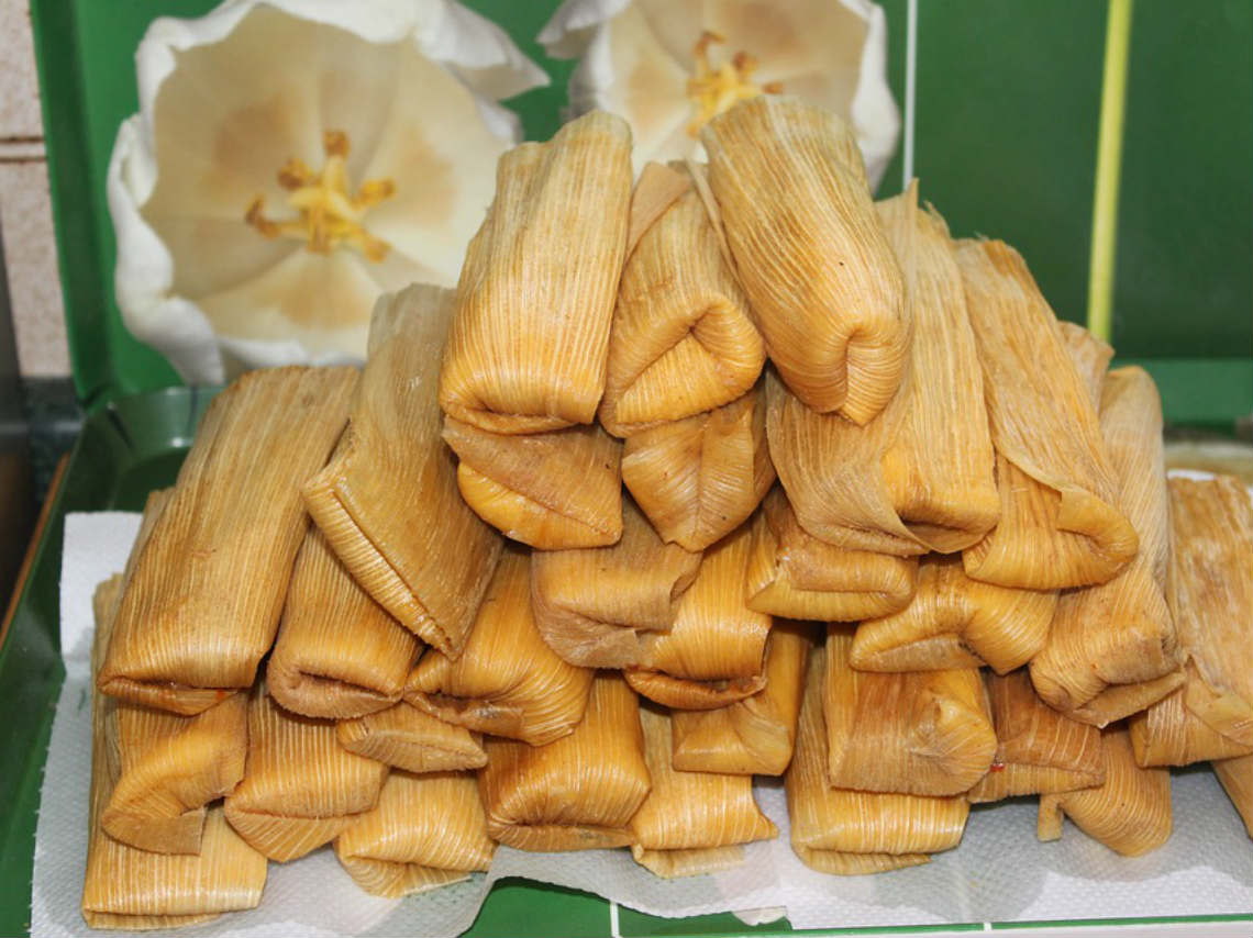 La Feria del Niño Dios 2019 tamales