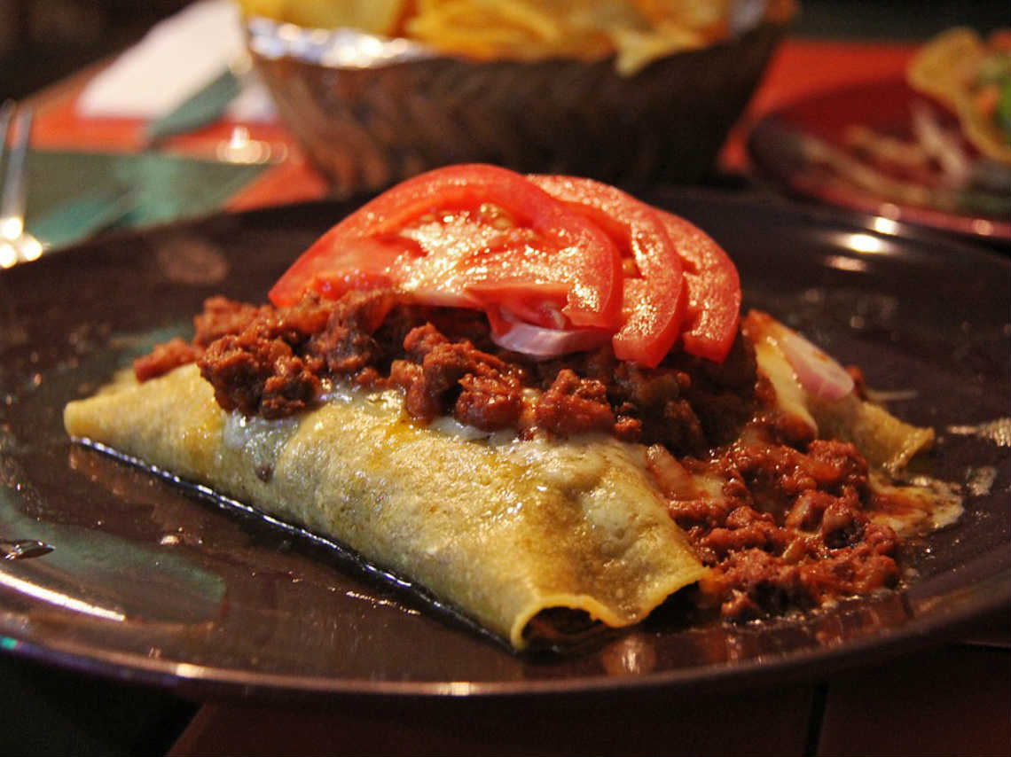 Primer Festival de la Garnacha en Teotihuacán enchilada