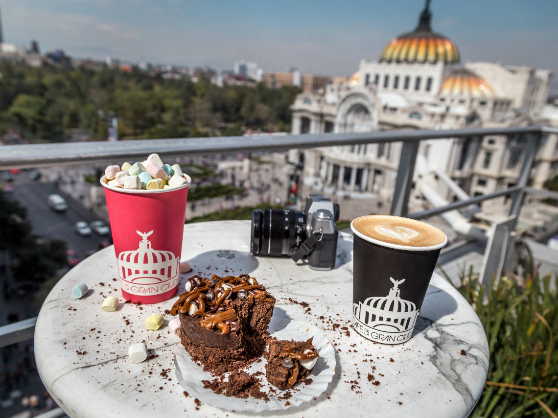 Monumentos de CDMX para subir cafetería