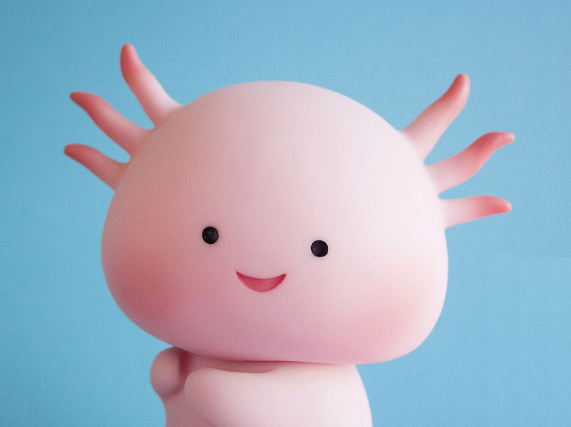 Axolotl: la pieza de colección inspirada en los hermosos ajolotes