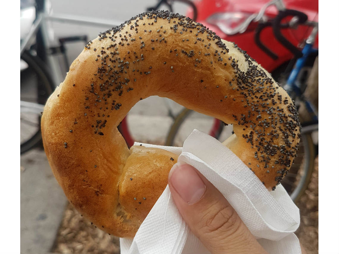 Bagel tradicional de Montreal