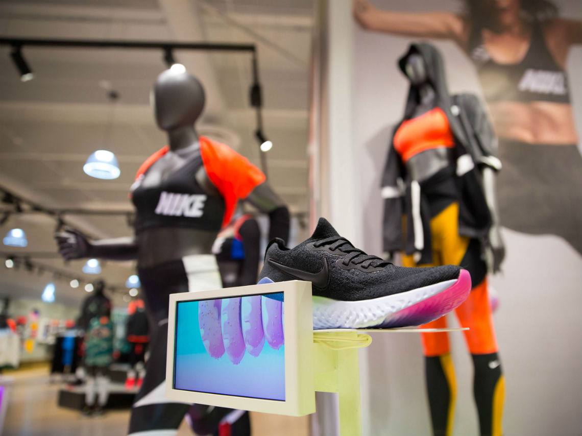 Conoce la Nueva tienda Nike Artz tecnologia en tenis