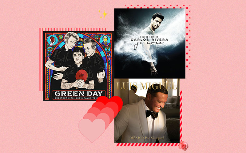 CD Green Day, CD Luis Miguel y CD Carlos Rivera