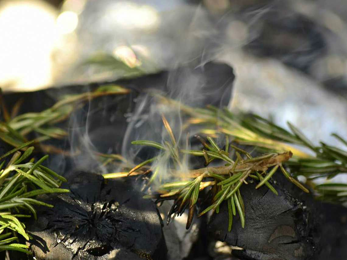 Festival del Asado Val'quirico 2019 vegetales al carbon