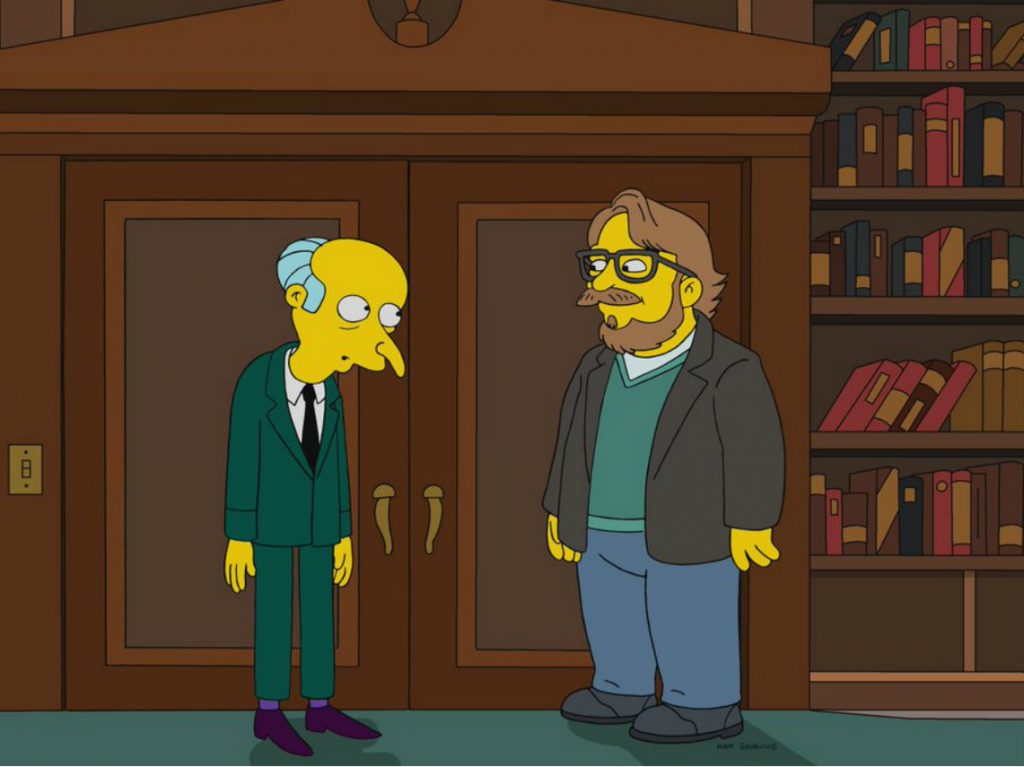 Guillermo Del Toro en Los Simpson, aparecerá en un capítulo de terror