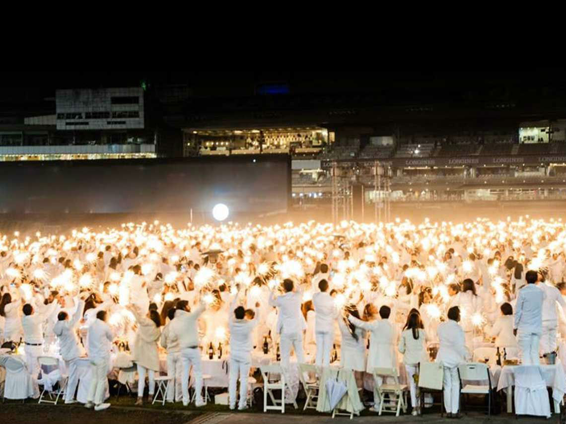 Le Dîner en Blanc 2019 cena secreta