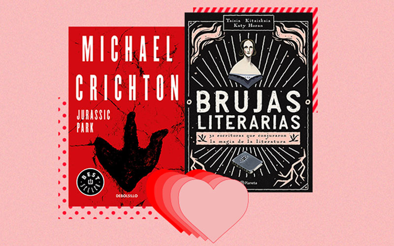 Libro Jurassic Park y Brujas Literarias