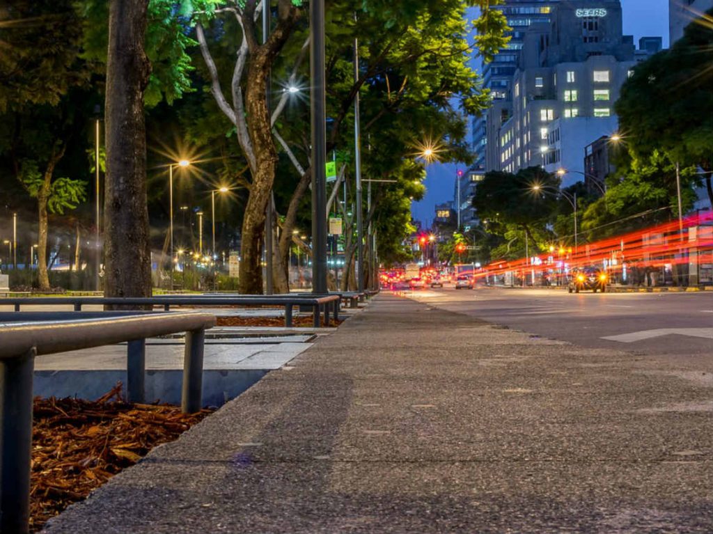 Lugares para visitar en CDMX ciudad de noche