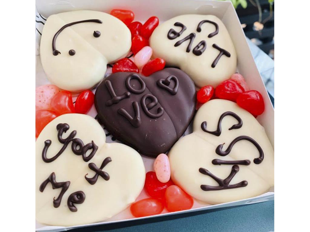 Postres para el 14 de febrero: galletas corazón