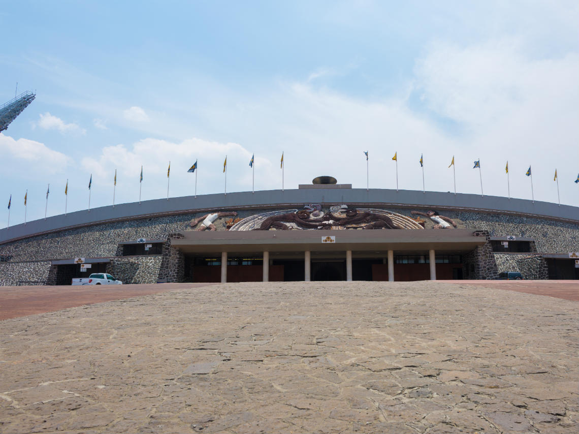 Recorre Ciudad Universitaria entrada al estadio