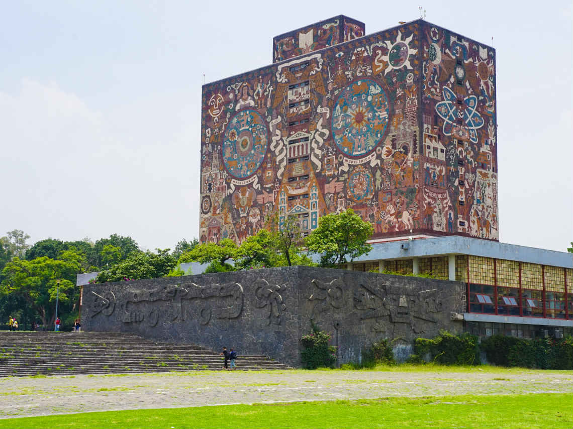 Recorre Ciudad Universitaria torre de rectoria