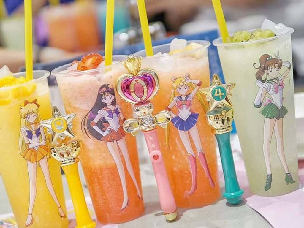 Sailor Moon Day en CDMX 2019: cafetería de Sailor Moon