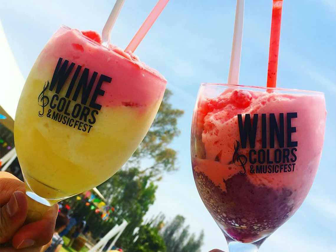 Wine Colors Music Fest 2019 vino congelado