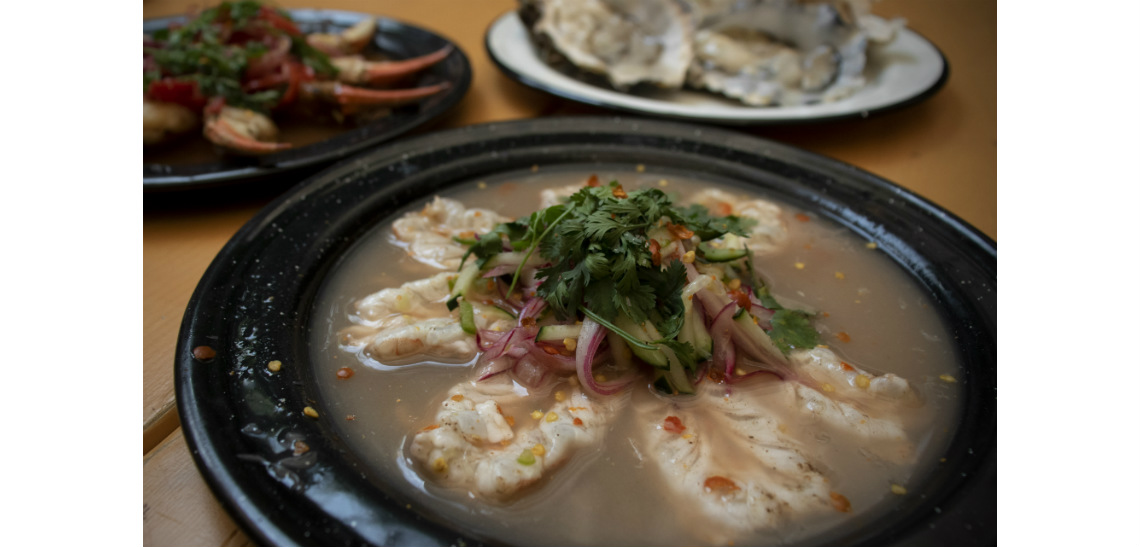 Don Vergas, comida de mar para Cuaresma.