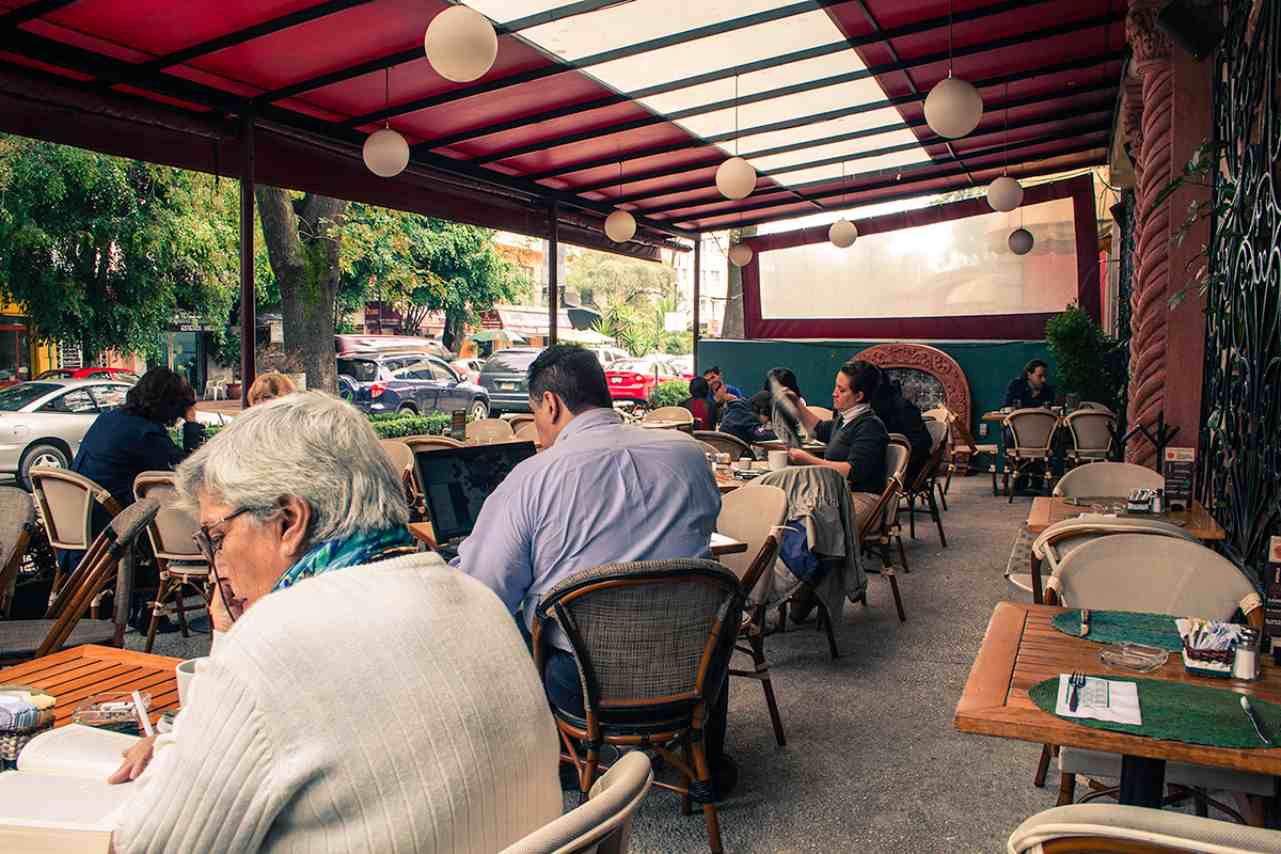 cafebrería el péndulo 