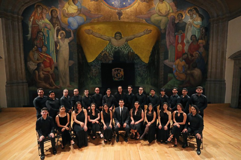 Música antigua con jóvenes de la UNAM