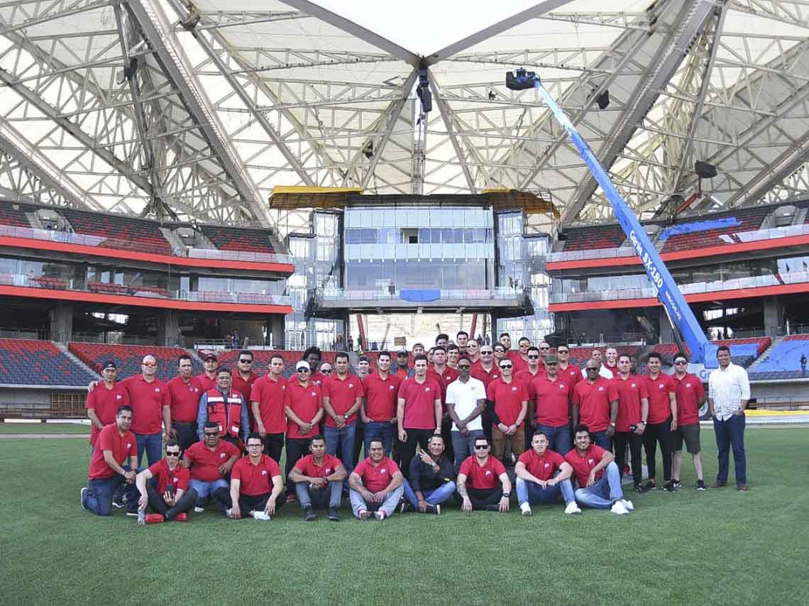 Partidos de Inauguración del estadio de los Diablos Rojos