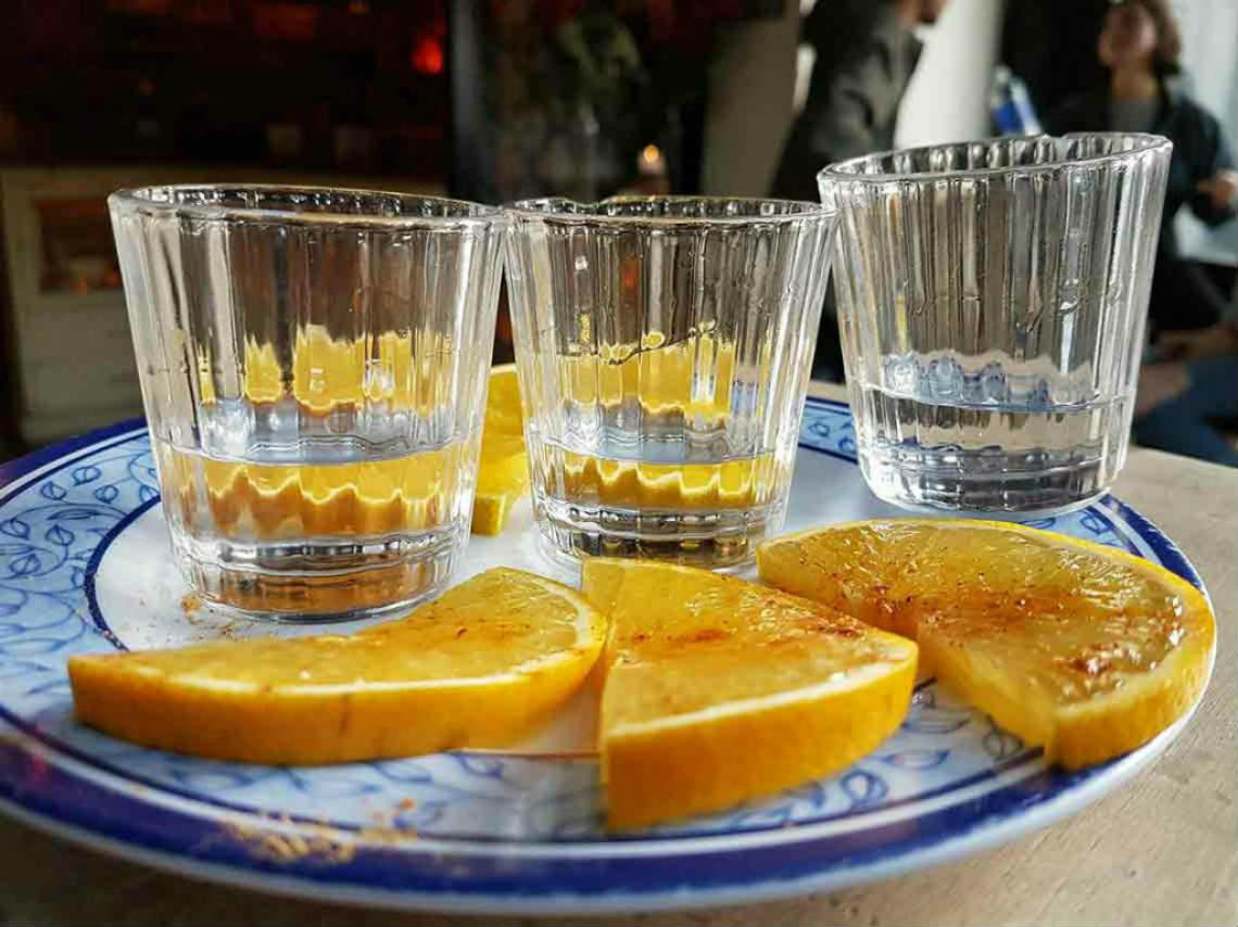 Sabor es Polanco 2019 mezcal con naranja