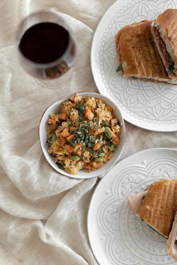 Teniten bowl de salmon y arroz