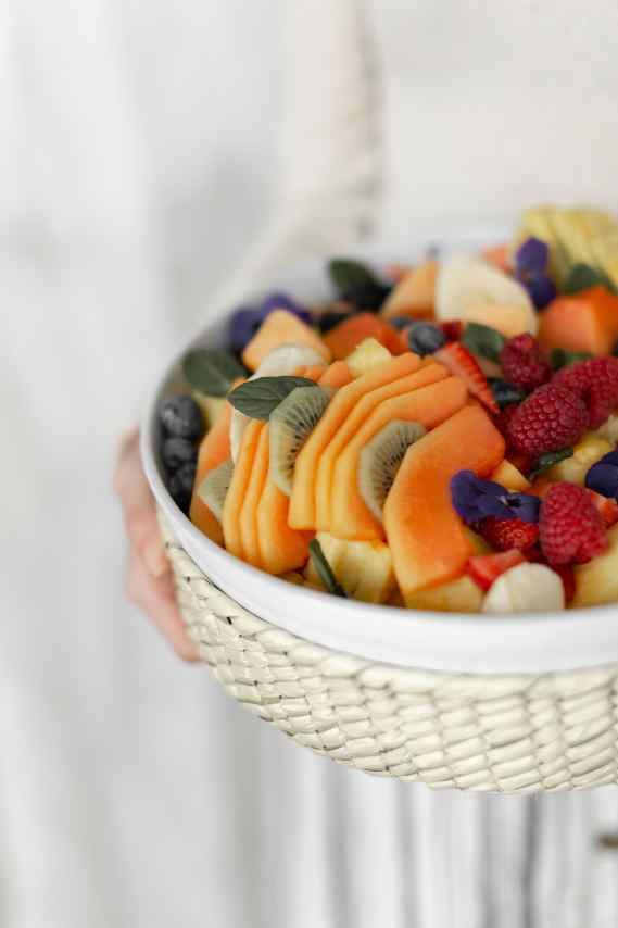 Teniten bowl de frutas