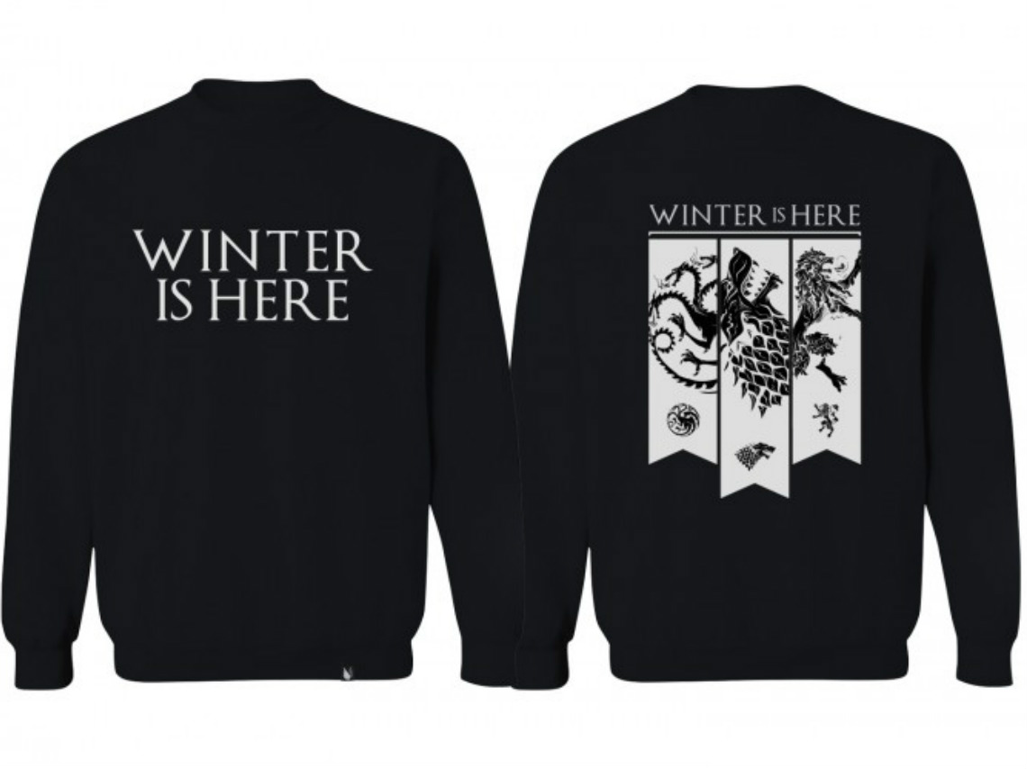 11 objetos del deseo de Game of Thrones: sudadera