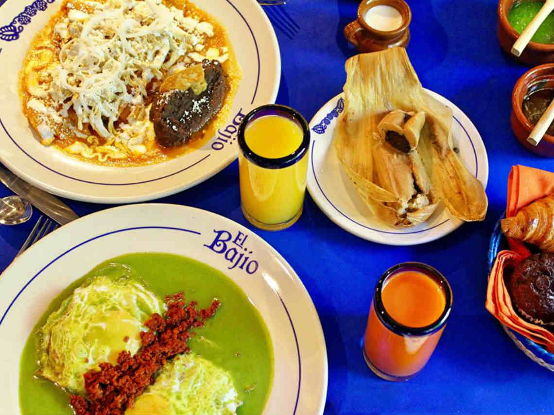 El Bajío, una opción para desayunar el 10 de Mayo.