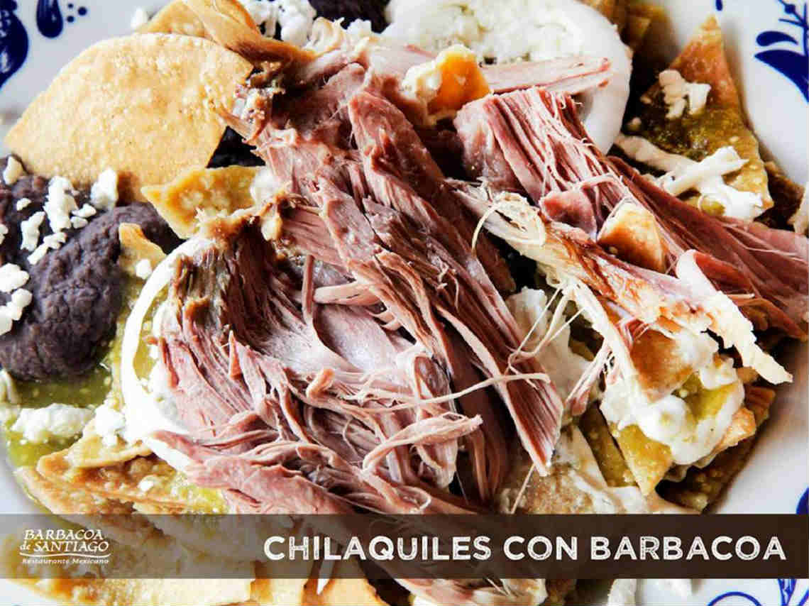 Barbacoa de Santiago, una opción para desayunar el 10 de Mayo.