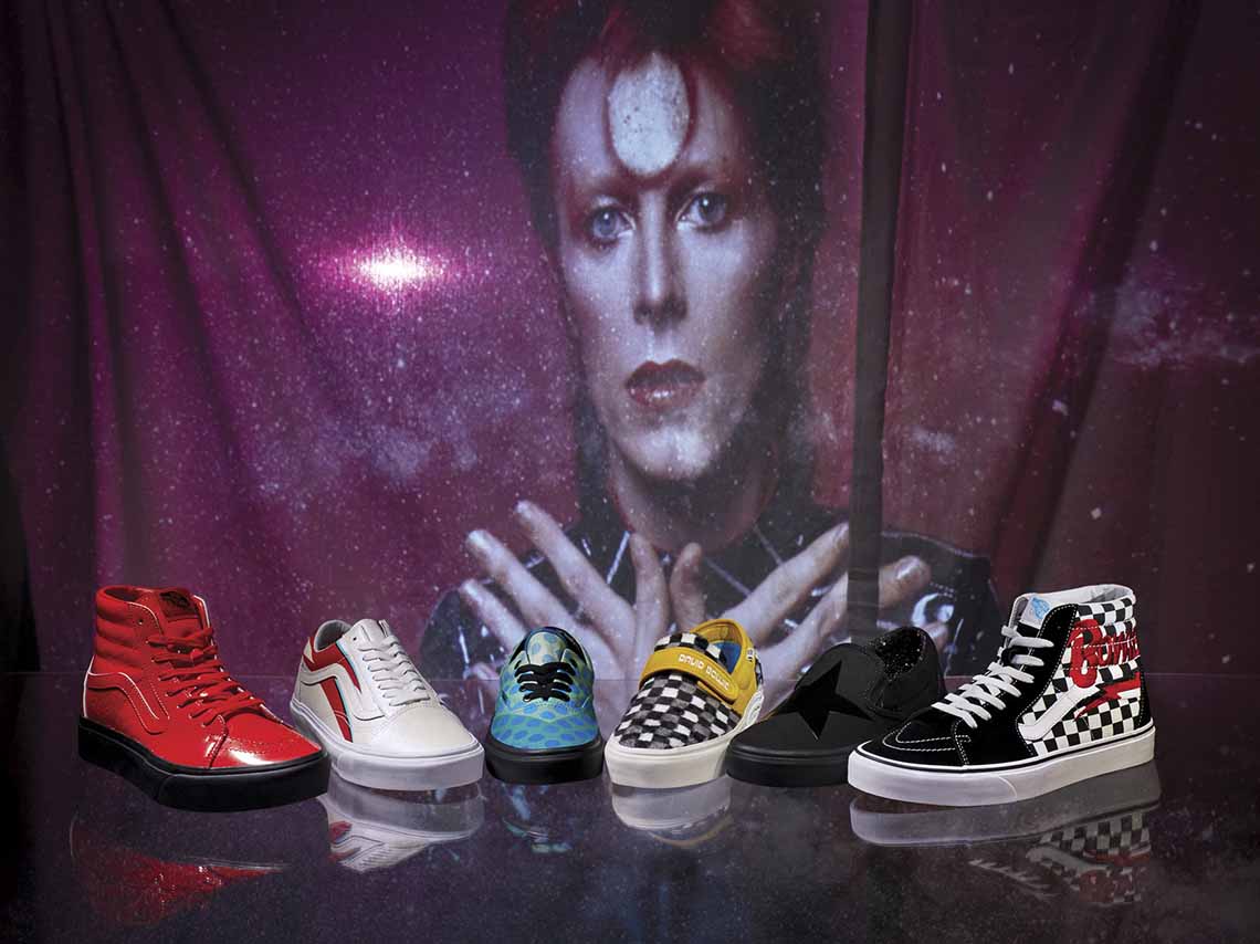 Vans lanza una edición especial de David Bowie