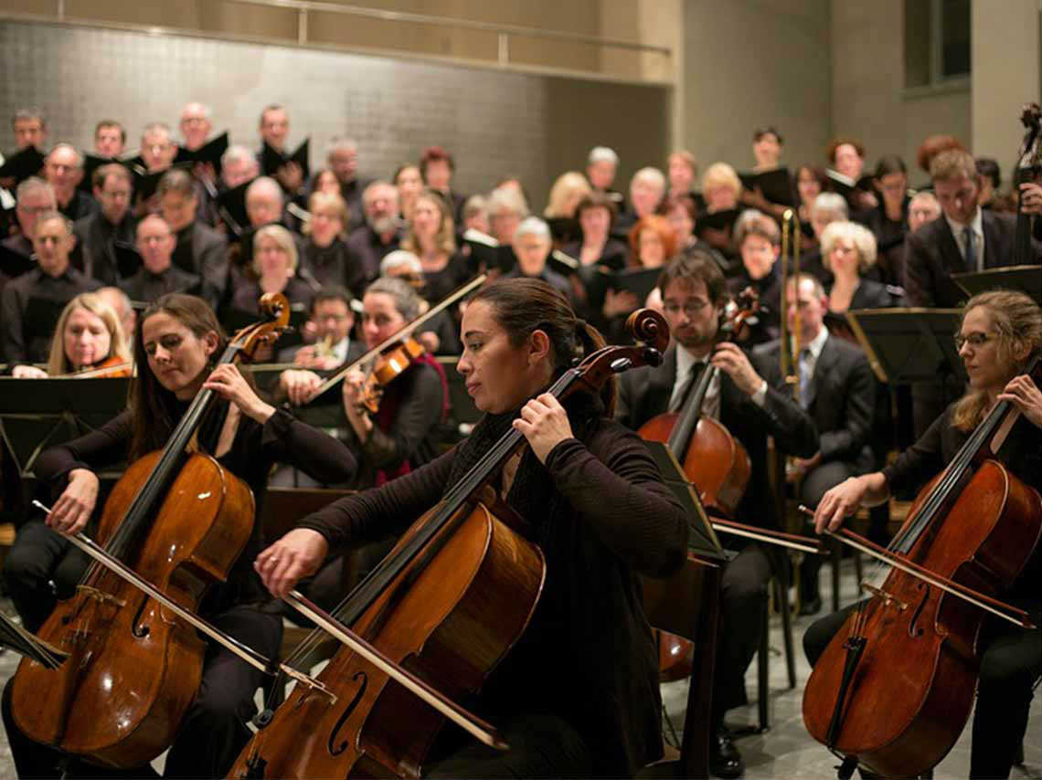 Beethoven en Los Pinos la coral
