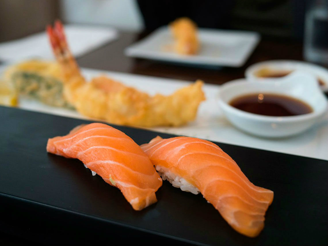  el sake bar más grande del mundo en CDMX snacks japoneses