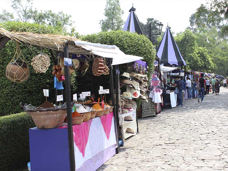 Feria Gastronómica en Museo Dolores Olmedo.