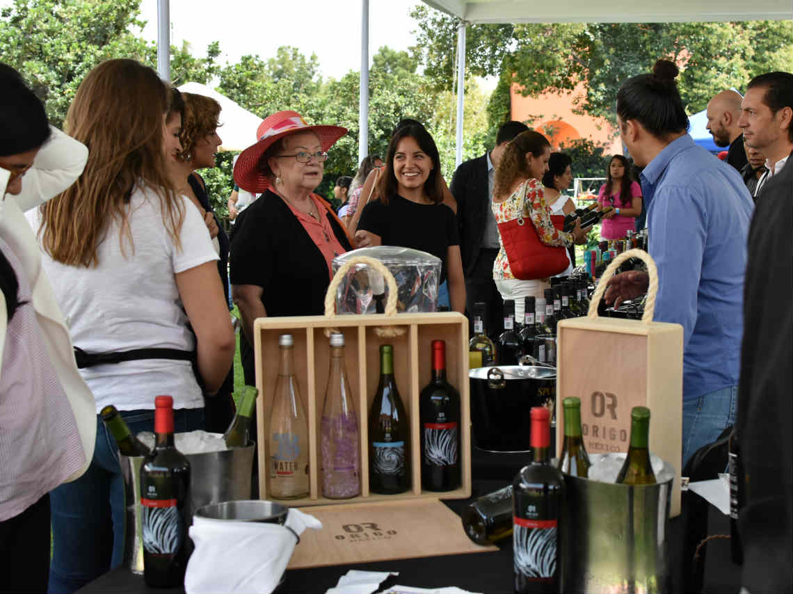 Festival del Vino en Xochitla botellas de tinto