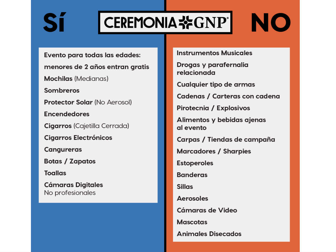 Guía de Supervivencia para el festival Ceremonia 2019: objetos permitidos