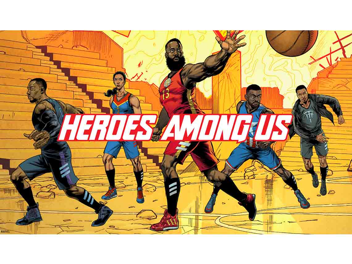 Adidas y Marvel lanzan “Heroes Among Us”
