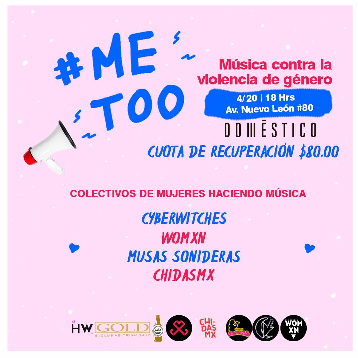 4/20 METOOMX – Día para crear soluciones con diálogo y música 2