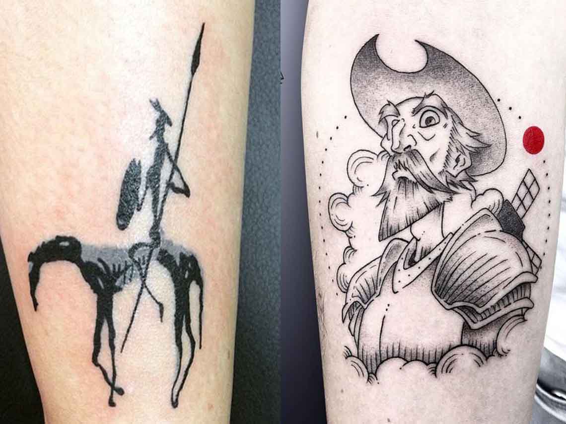 Tatuaje de Don quijote