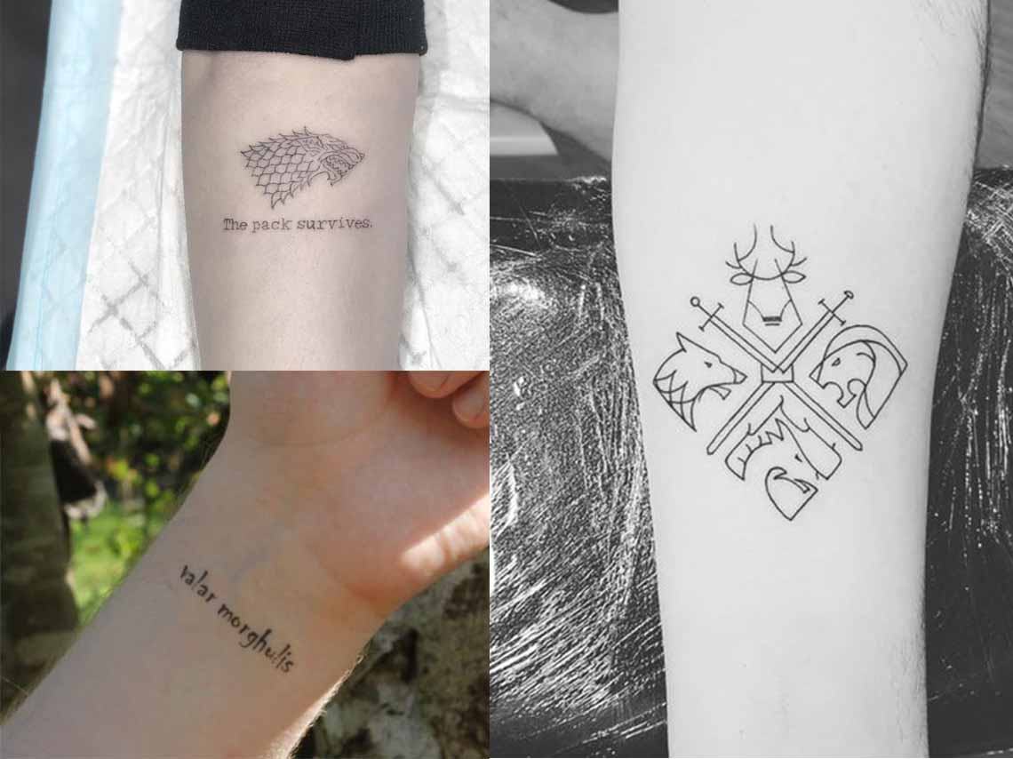 Tatuajes inspirados en Game of Thrones