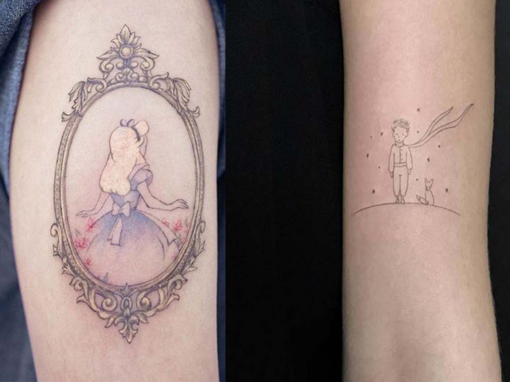 Tatuajes inspirados en libros