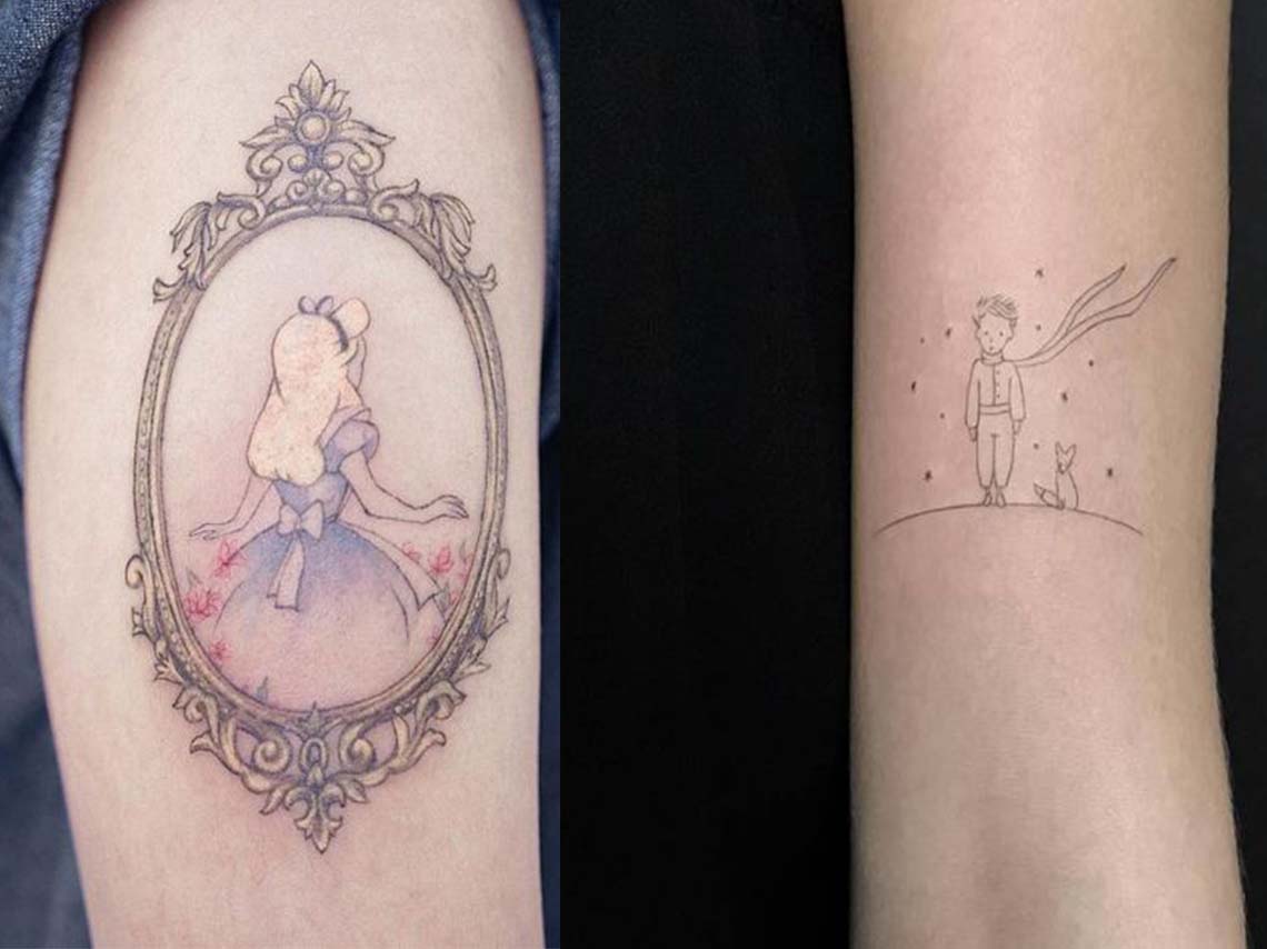 Tatuajes inspirados en libros: de Harry Potter, El principito y más