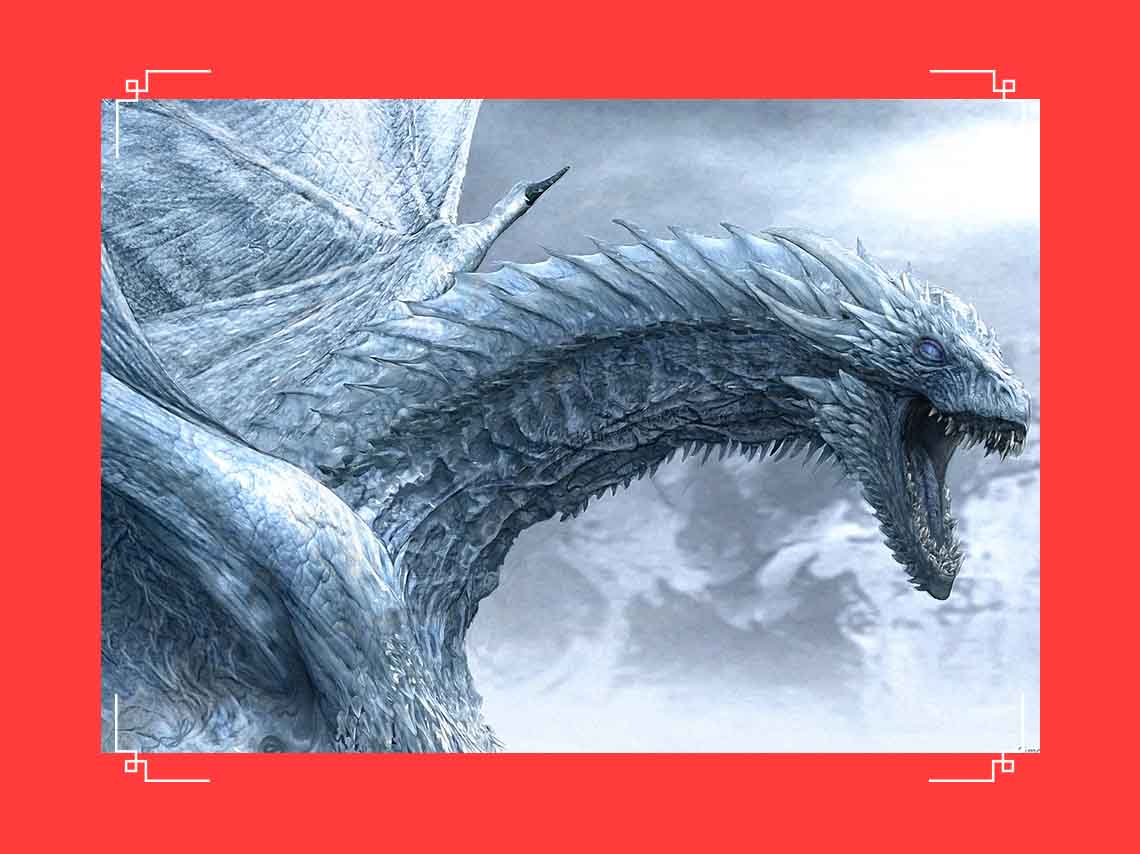 Viserion, el dragón blanco de Game of Thrones llegó a CDMX