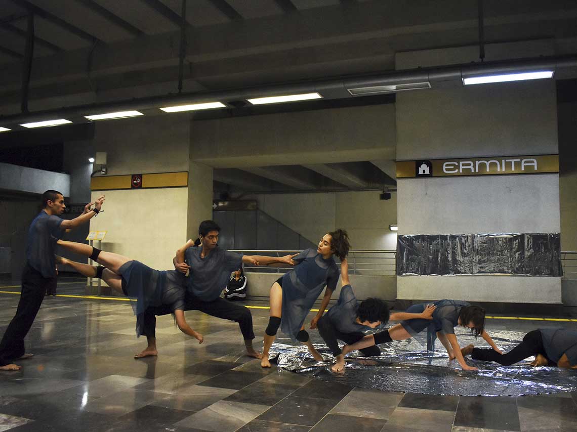 Festival “Subterráneo Escénico”: Bailarines en el Metro de CDMX 0