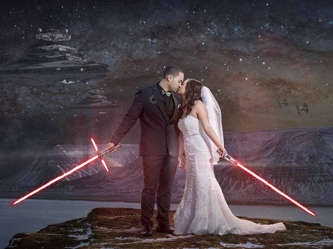 Boda comunitaria Sith: cásate al estilo Star Wars