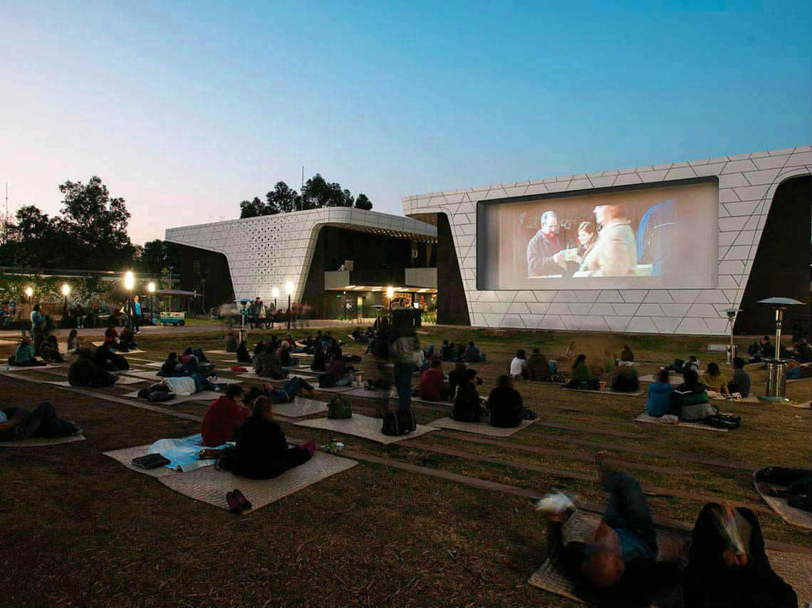 Cine al aire libre en la Cineteca Nacional