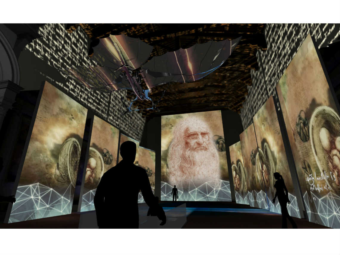 El universo de Leonardo Da Vinci, la expo llegará a CDMX