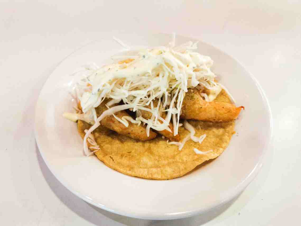 mi gustaco taco de camaron