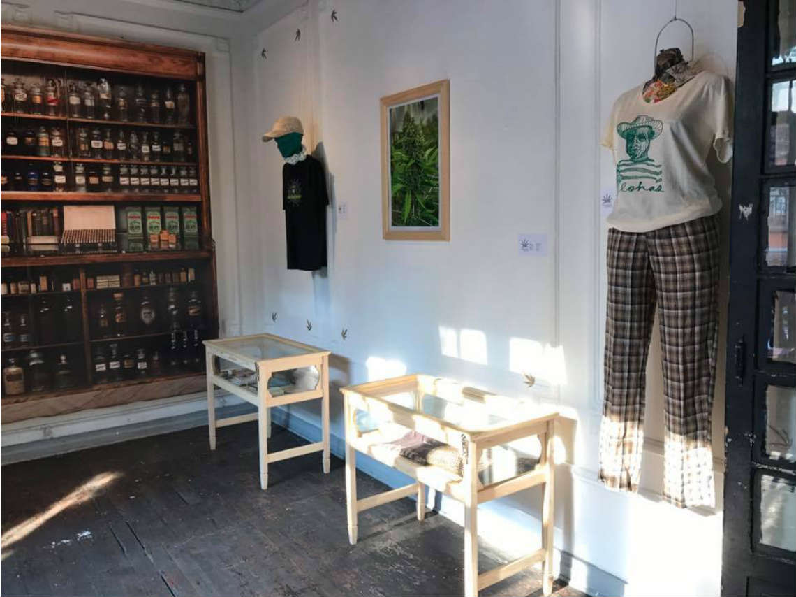 Museo del Cáñamo y la Marihuana en CDMX ropa y otros productos
