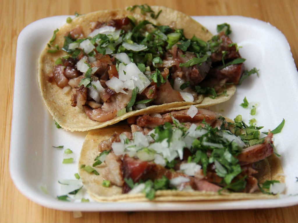 Primer Rally Comer y Beber estación tacos