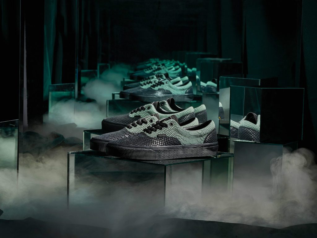 Vans lanza una colección de tenis de Harry Potter ¡slytherin!