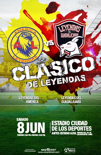 El Clásico de Leyendas sacará chispas en la CDMX 0