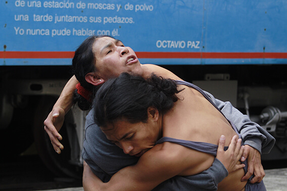 Tren: Entre la tierra como en el cuerpo, danza en CU 2